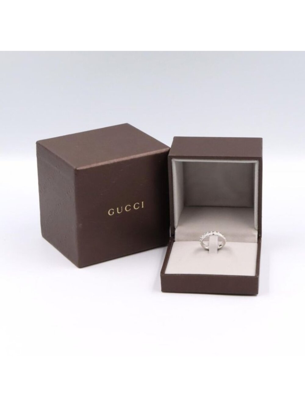 Gucci Ring Diamantissima Diamond 18k White Gold - Picture 9 of 10